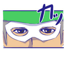 OVERTONE Ver.1 "Pierre...The Mask Man" sticker #10173890