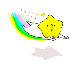 He is like a star. sticker #10174223