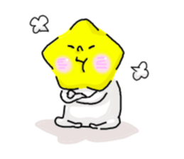 He is like a star. sticker #10174234