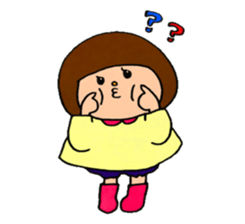 Ohana and Marumi are good friends sticker #10175115