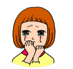 Ohana and Marumi are good friends sticker #10175116