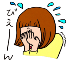 Ohana and Marumi are good friends sticker #10175117