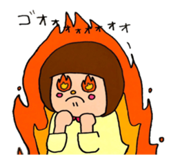 Ohana and Marumi are good friends sticker #10175119