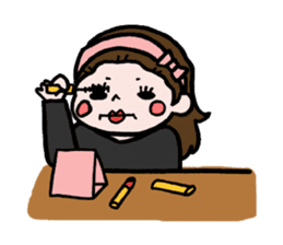 40 pieces of life (female version) sticker #10175400