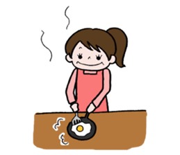 40 pieces of life (female version) sticker #10175407