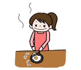 40 pieces of life (female version) sticker #10175407