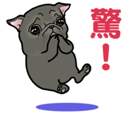 3 Snub-nosed Pups II sticker #10175957