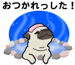 3 Snub-nosed Pups II sticker #10175972