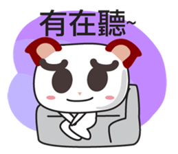 Little RED cat ver5 sticker #10176177