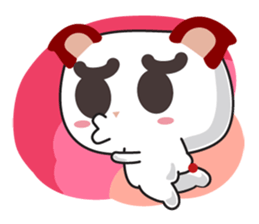 Little RED cat ver5 sticker #10176182