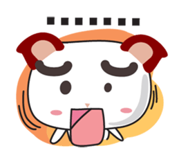 Little RED cat ver5 sticker #10176190