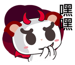 Little RED cat ver5 sticker #10176195