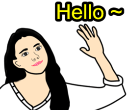 Suzy lady sticker #10176953