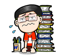 Noom Glasses Boy Part 1 sticker #10177178