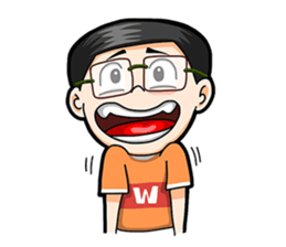 Noom Glasses Boy Part 1 sticker #10177180