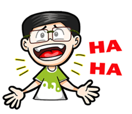 Noom Glasses Boy Part 1 sticker #10177182