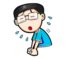 Noom Glasses Boy Part 1 sticker #10177183