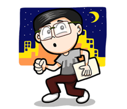 Noom Glasses Boy Part 1 sticker #10177188