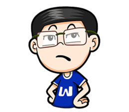 Noom Glasses Boy Part 1 sticker #10177189