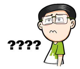 Noom Glasses Boy Part 1 sticker #10177190