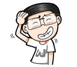 Noom Glasses Boy Part 1 sticker #10177194