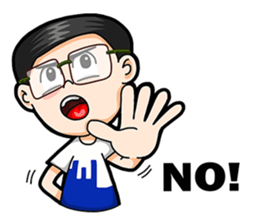 Noom Glasses Boy Part 1 sticker #10177195