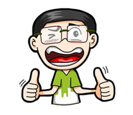 Noom Glasses Boy Part 1 sticker #10177198