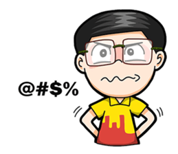 Noom Glasses Boy Part 1 sticker #10177199