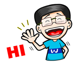 Noom Glasses Boy Part 1 sticker #10177200