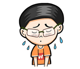 Noom Glasses Boy Part 1 sticker #10177201