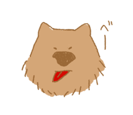 Mr. loose wombat. sticker #10177598