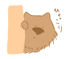 Mr. loose wombat. sticker #10177612