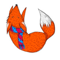 foolish fox sticker #10177696