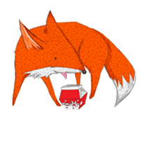 foolish fox sticker #10177697