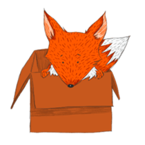 foolish fox sticker #10177700