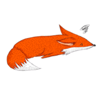 foolish fox sticker #10177701