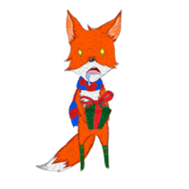 foolish fox sticker #10177702