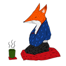 foolish fox sticker #10177707