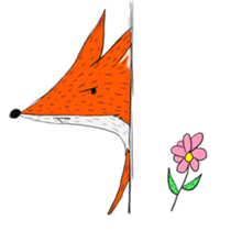 foolish fox sticker #10177709