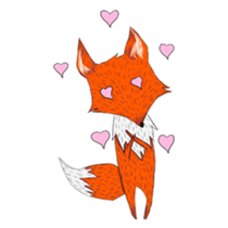 foolish fox sticker #10177714