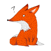 foolish fox sticker #10177729