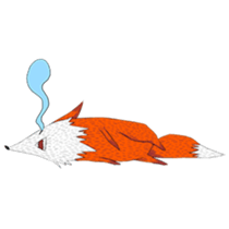 foolish fox sticker #10177733