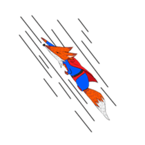 foolish fox sticker #10177734