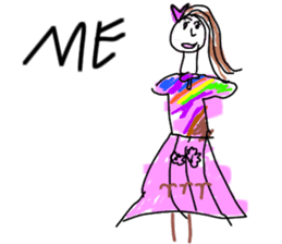 When I was 4 years old sticker #10178297