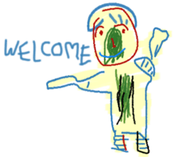 When I was 4 years old sticker #10178311