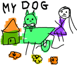 When I was 4 years old sticker #10178315