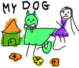 When I was 4 years old sticker #10178315