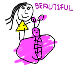 When I was 4 years old sticker #10178319