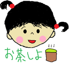 Carefree Me-chan sticker #10178467