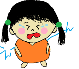 Carefree Me-chan sticker #10178484